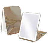 Sensse Glow Up LED flip top marble mirror - British product