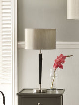 Next Pacific Silver Brass Task Table Lamp- Buy online at McGrocer