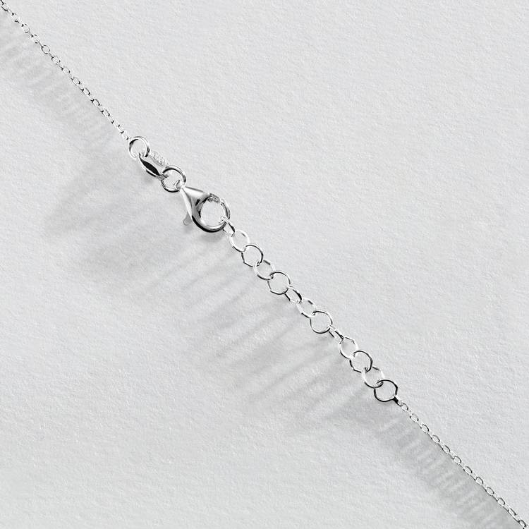 Revere sterling silver two tone feather necklace - British product