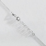 Revere sterling silver two tone feather necklace - British product