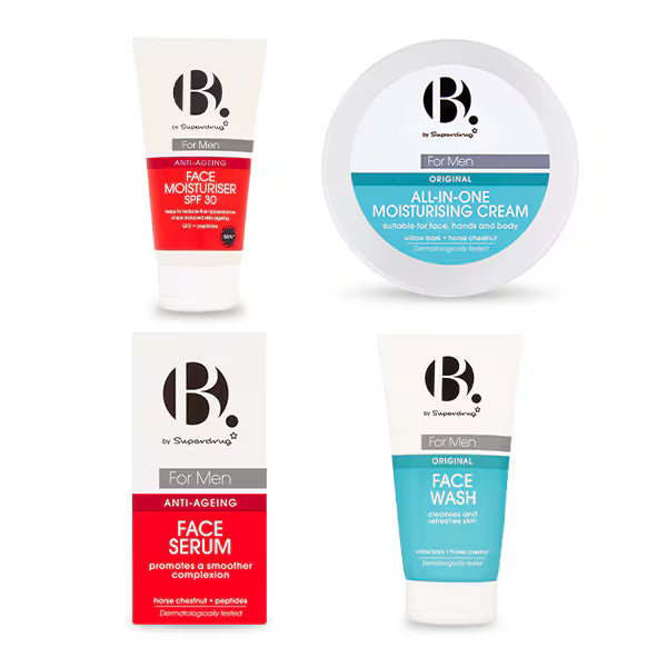 B. Men Skincare Shaving Bundle Various Contents - British product