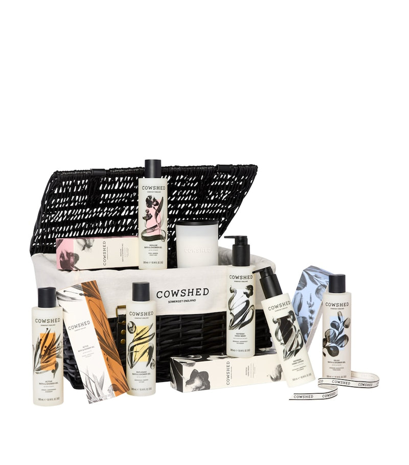 Cowshed Morning Noon & Night hamper gift set, imported from the UK