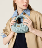 Miu Miu Wander matelassé leather top-handle bag (British brand)