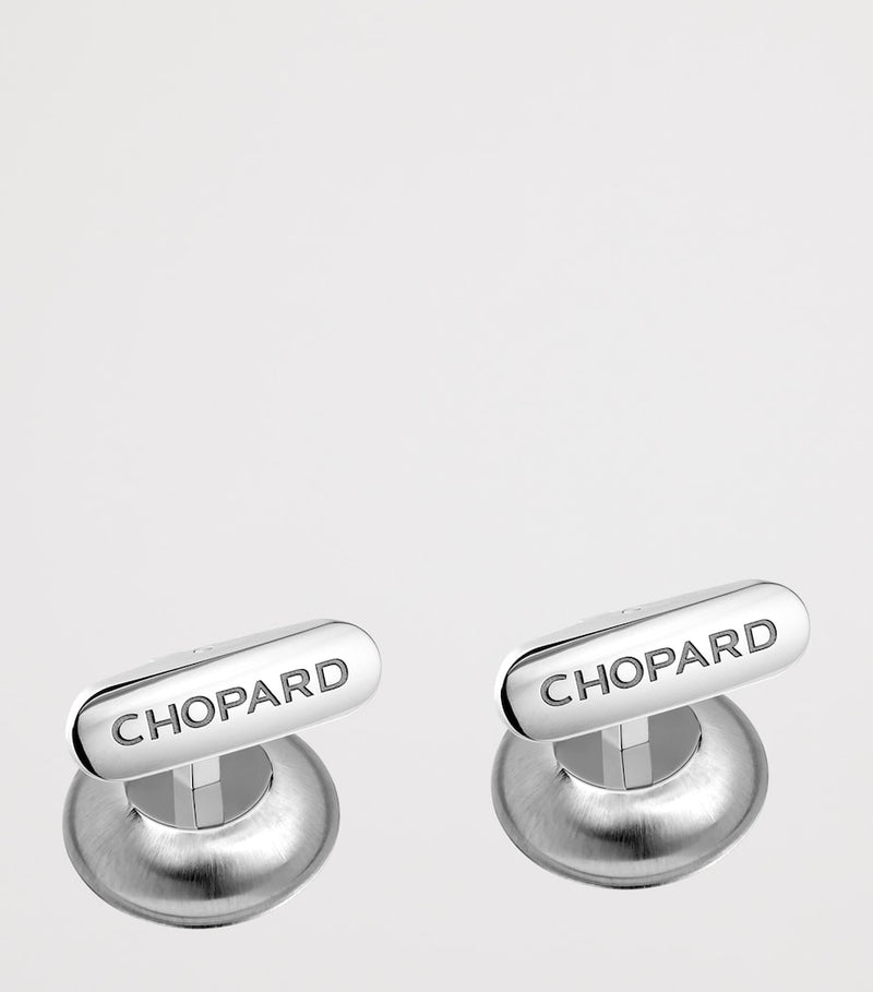 Chopard L.U.C. cufflinks stainless steel 1.5cm, UK version