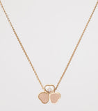 Chopard Happy Hearts rose gold diamond necklace, UK version