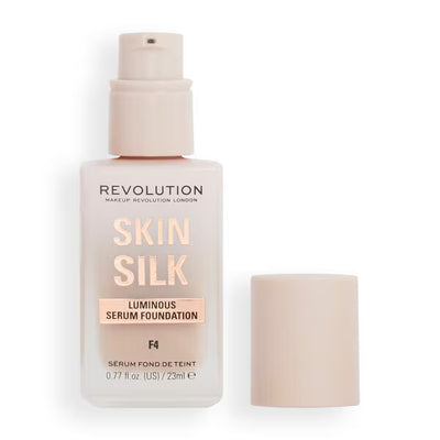 Superdrug Revolution Skin Silk Serum Foundation F4- Buy online at McGrocer