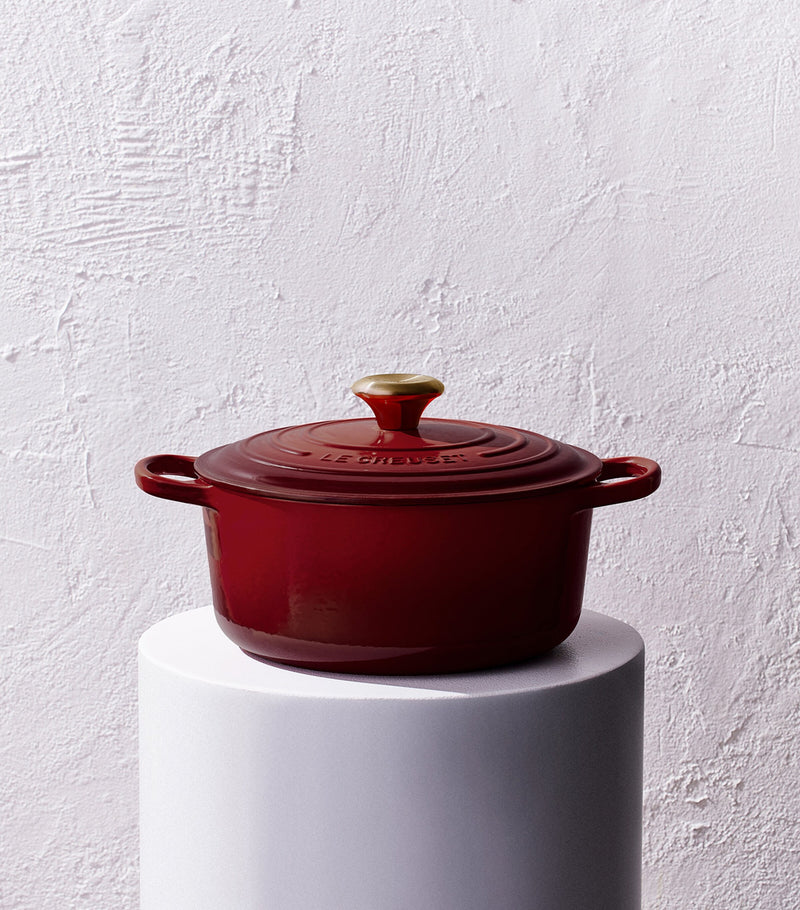 Le Creuset cast iron round casserole dish 20cm, UK version