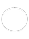 Sterling silver curb chain necklace 50cm (British brand)