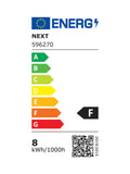 BC 8W LED GLS light bulbs 2 pack (British brand)