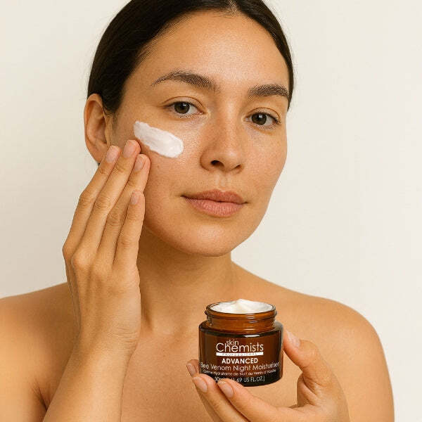 skinChemists Pro-5 Collagen Bee Venom night moisturiser 50ml (British brand)
