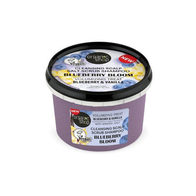 شامبو Organic Shop Scalp Salt Scrub Blueberry Bloom 250 مل