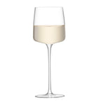 LSA International Metropolitan white wine glasses set of 4 350ml, UK version