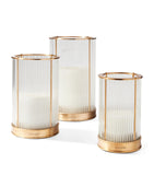 Ralph Lauren Home Medium Allen Hurricane candle holder 30.5cm, imported from the UK