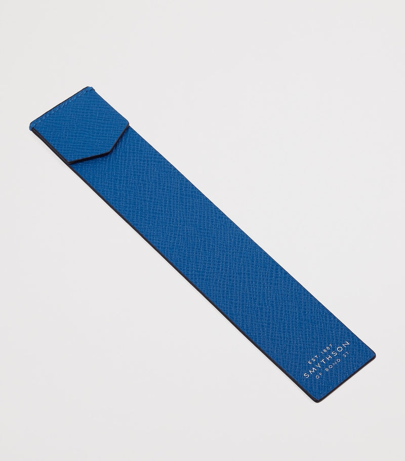 Smythson Panama leather bookmark (British brand)