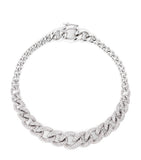 SHAY pavé white gold diamond bracelet, UK version