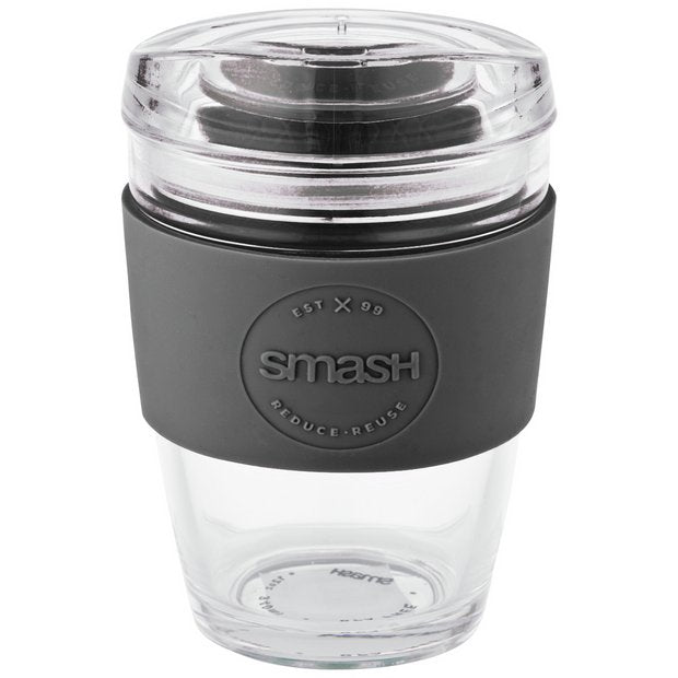 Smash black coffee cup 340ml (British brand)