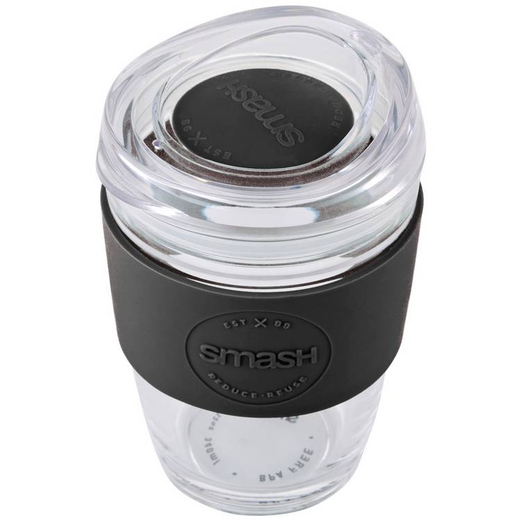 Smash black coffee cup 340ml (British brand)