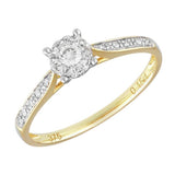 Revere engagement ring 0.15ct diamond, UK version
