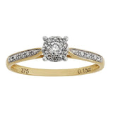Revere engagement ring 0.15ct diamond, UK version