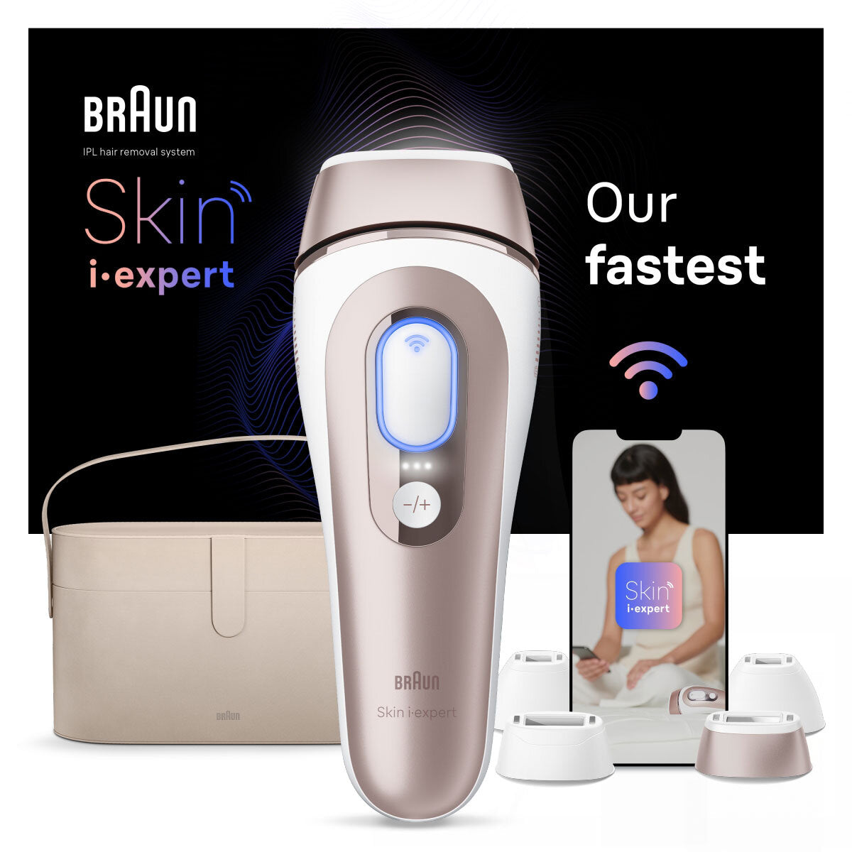 Braun Smart IPL Skin I-Expert Hair Remover, PL7387 - McGrocer