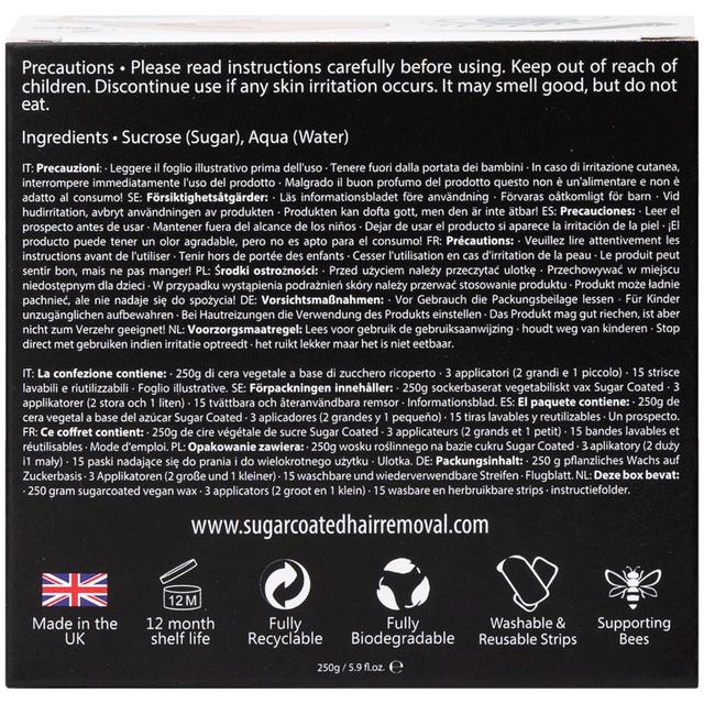 Sugar Coated Full Body Hair Removal Kit 200ml GOODS M&S