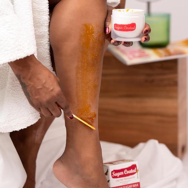 Sugar Coated Leg Hair Removal Kit With Rosehip 200ml GOODS M&S