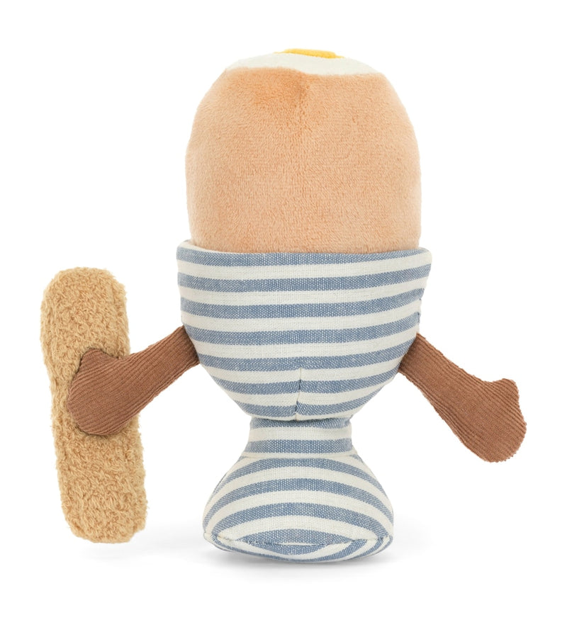 Jellycat Amuseables Eggetha Egg and Lance Soldier plush toy 16cm, UK version