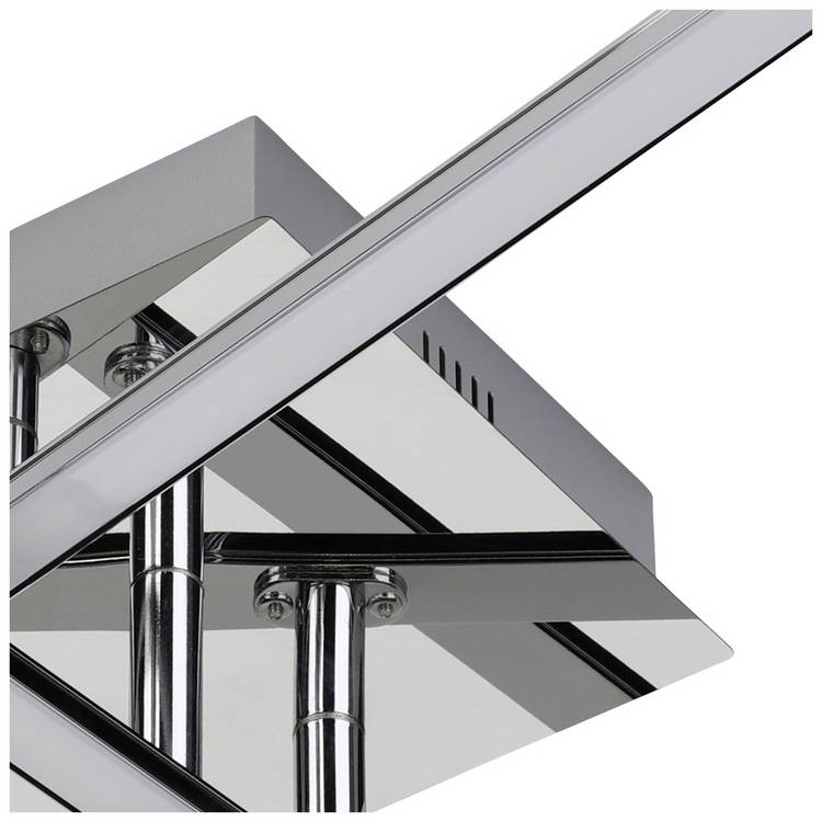 Eglo Lasana LED ceiling light chrome finish, UK version