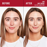 Rimmel Lasting Finish 35HR Foundation Soft Beige, imported from the UK