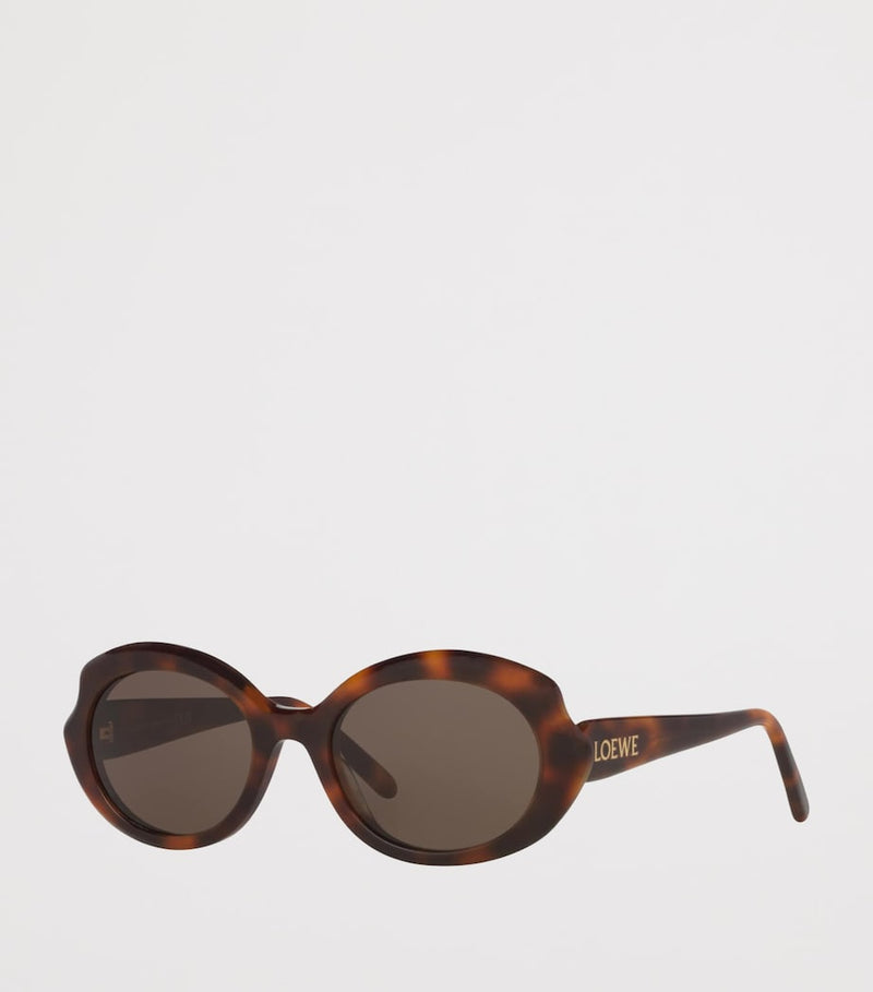 LOEWE Mini Oval Sunglasses acetate, imported from the UK