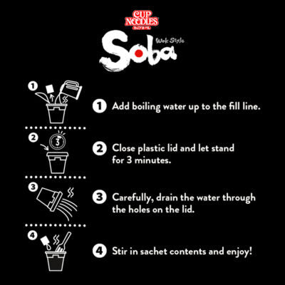 Nissin Cup Noodles Big Classic Wok Style Soba