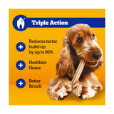 Pedigree Dentastix medium dog dental chews 28 sticks, imported from the UK