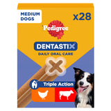 Pedigree Dentastix medium dog dental chews 28 sticks, imported from the UK