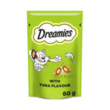 ASDA DREAMIES Cat Treat Biscuits with Tuna Flavour 60g- Buy online at McGrocer