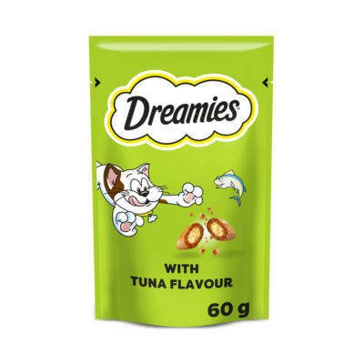 DREAMIES tuna cat treat biscuits 60g - British product