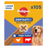 ASDA PEDIGREE DENTASTIX Daily Dental Chews Large Dog Treats 105 Sticks- Buy online at McGrocer