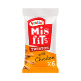 Misfits Twistos dog treats with chicken 105g, imported from the UK