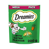 Dreamies cat treats catnip flavour 200g - British product
