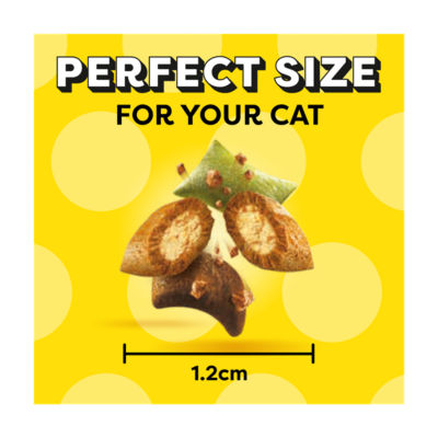 Dreamies cat treats Shake Ups Seafood Celebration 180g (British brand)