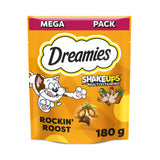 ASDA Dreamies Shake Ups Cat Treat Biscuits Rockin' Roost 180g- Buy online at McGrocer