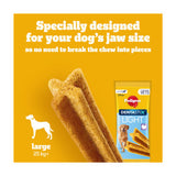 Pedigree DENTASTIX Light dental chews for large dogs 4 sticks, imported from the UK