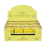 Yellow Chicks Easter Decorations 6 per pack