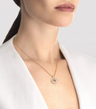 Bvlgari rose gold diamond necklace, imported from the UK