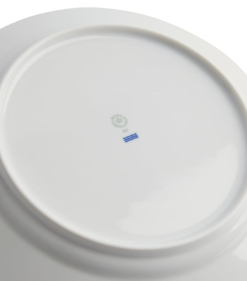 Royal Copenhagen white fluted plate 27cm, imported from the UK