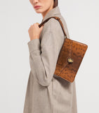 Bvlgari Serpenti Forever small cross-body bag in karung leather, imported from the UK