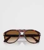 Persol Original Pilot sunglasses with tortoiseshell acetate finish (British brand)