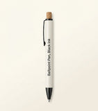 Cartier R de Cartier ballpoint pen with palladium detailing, UK version