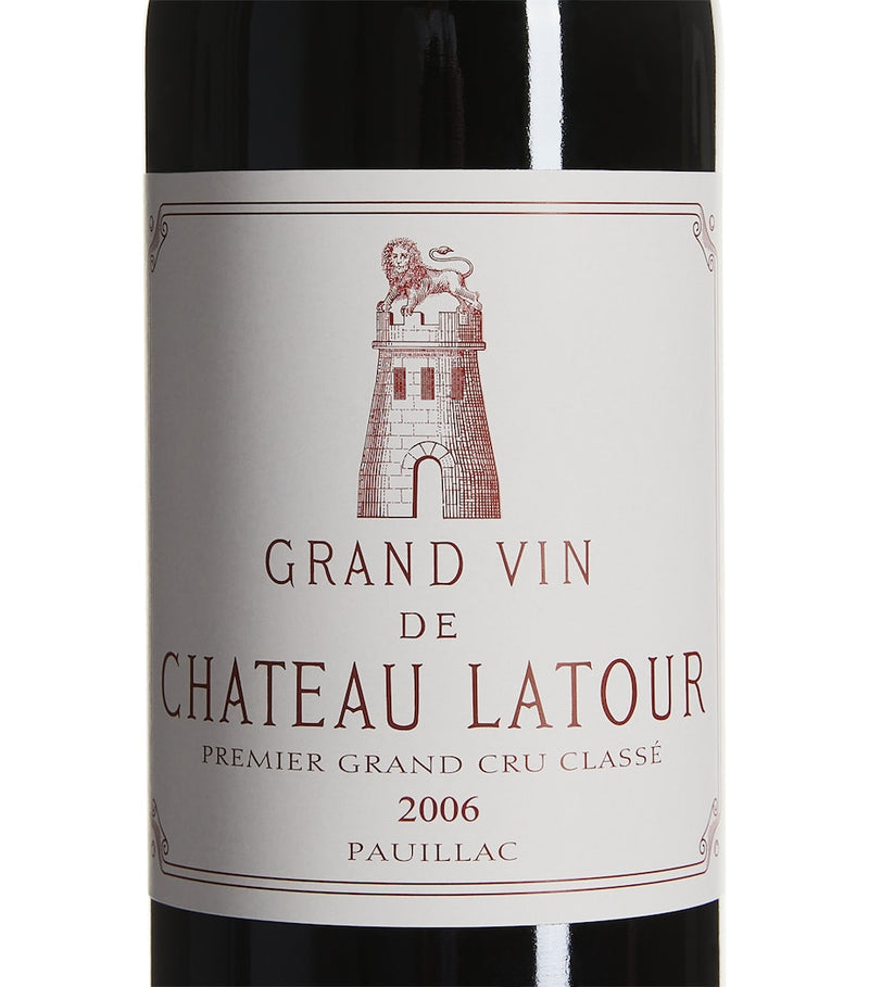 Château Latour red wine 2006 blend 75cl - British product