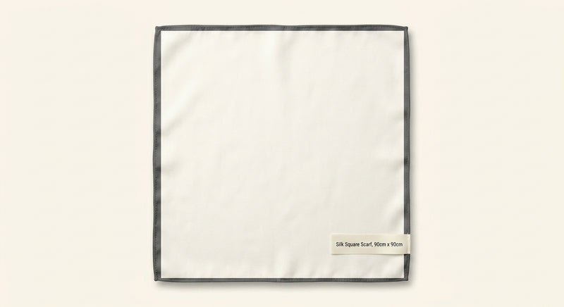 Burberry Silk Check Scarf 90cm square - British product