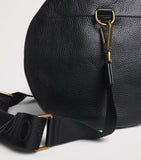 Emporio Armani grained leather holdall travel bag (British brand)